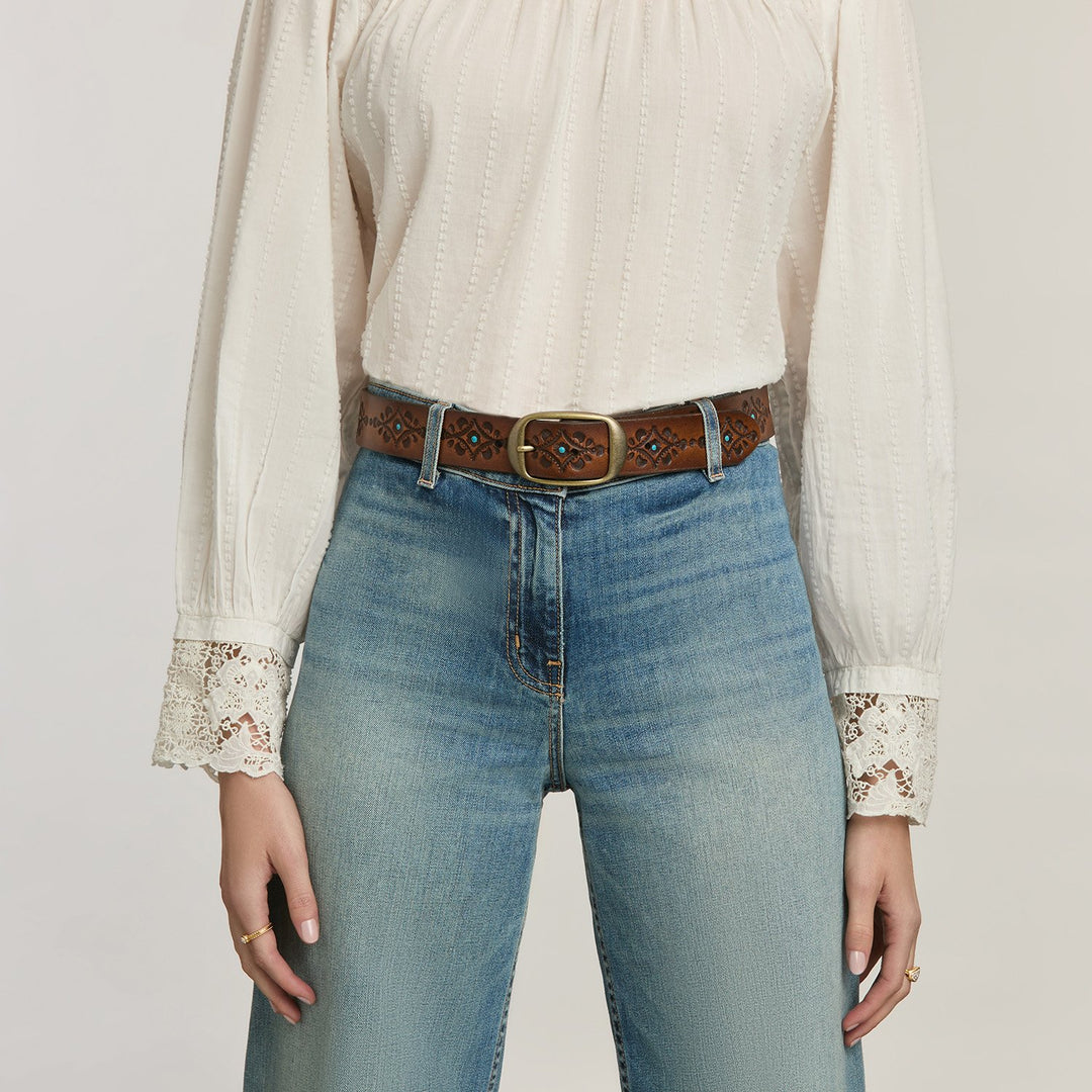 Blue Nessa Belt from Brighton