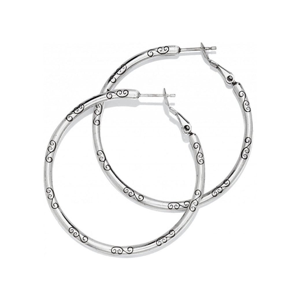 Large Earring Charm Hoops from Brighton - High Call Outfitters