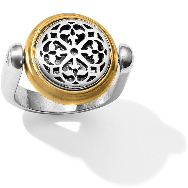 Ferrara 2 Tone Reversible Ring