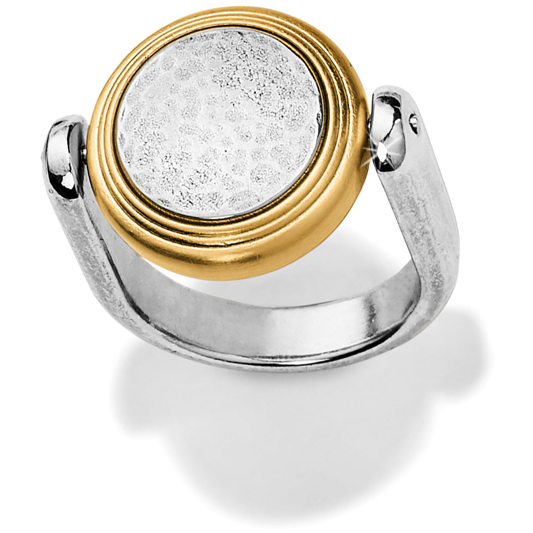 Ferrara 2 Tone Reversible Ring