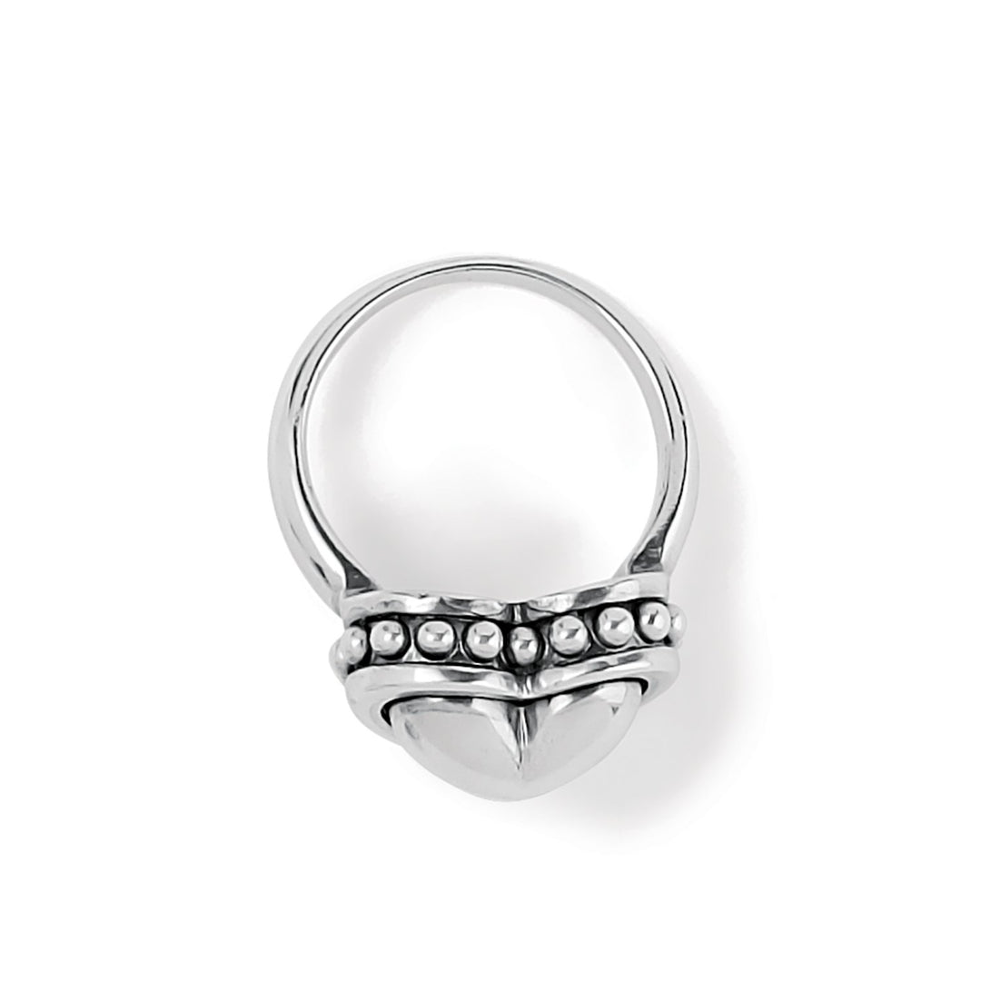 Pretty Tough Bold Heart Ring from Brighton