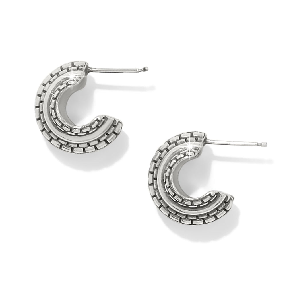 Ferrara Scala Hoop Earrings from Brighton - High Call Outfitters