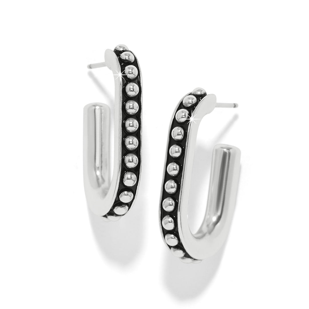 Pretty Tough Link Hoop Earrings from Brighton - High Call Outfitters