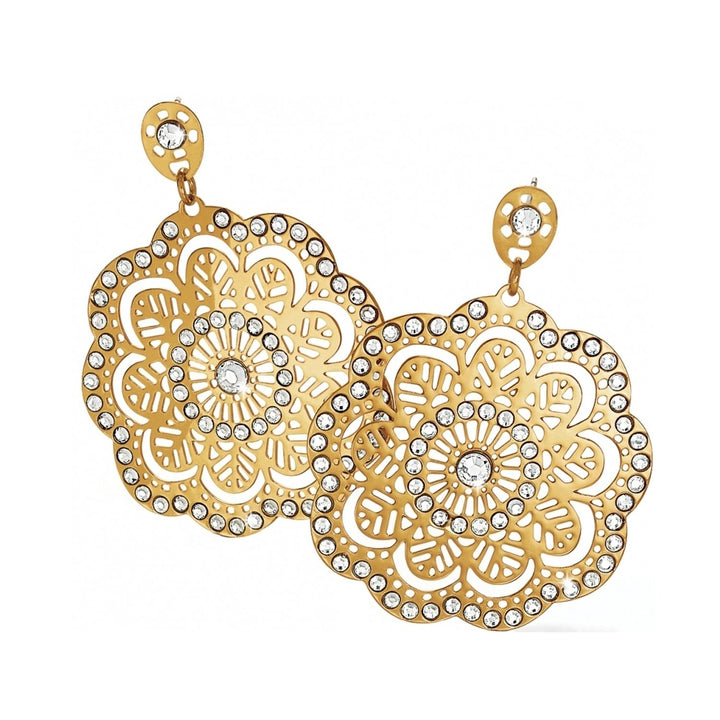 Bella Lace Post Drop Earrings from Brighton