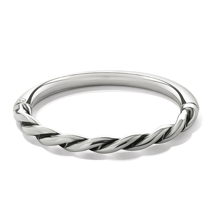 Interlok Twist Hinged Bangle from Brighton