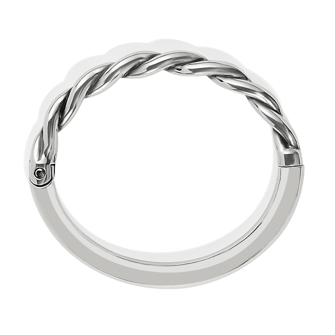 Interlok Twist Hinged Bangle from Brighton