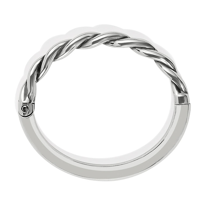 Interlok Twist Hinged Bangle from Brighton