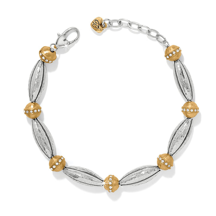 Meridian Orbit Bead Two Tone Bracelet from Brighton - High Call Outfitters
