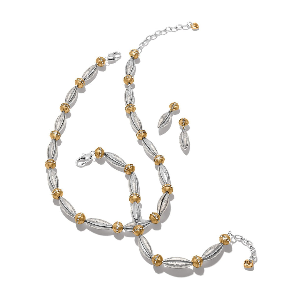 Meridian Orbit Bead Two Tone Bracelet from Brighton - High Call Outfitters