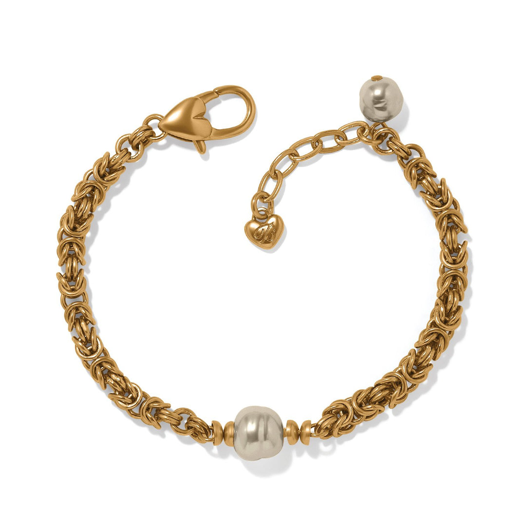 Trust Your Journey Pearl Chain Bracelet from Brighton - High Call Outfitters