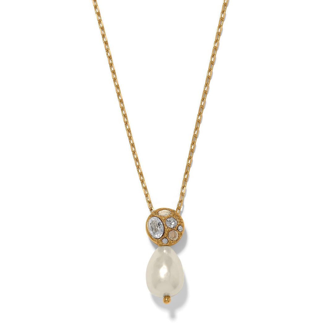 Trust Your Journey Petite Pearl Necklace from Brighton - High Call Outfitters
