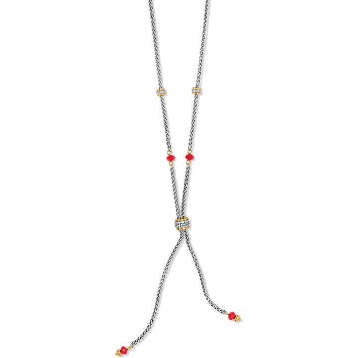 Meridian Two Tone Petite Y Necklace from Brighton