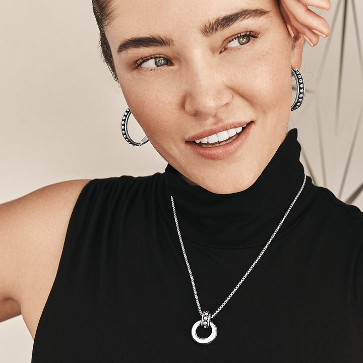 Pretty Tough Stud Ring Necklace from Brighton