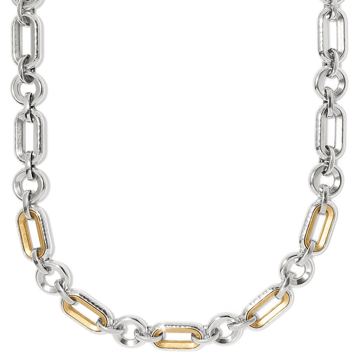 Medici Link Two Tone Necklace from Brighton