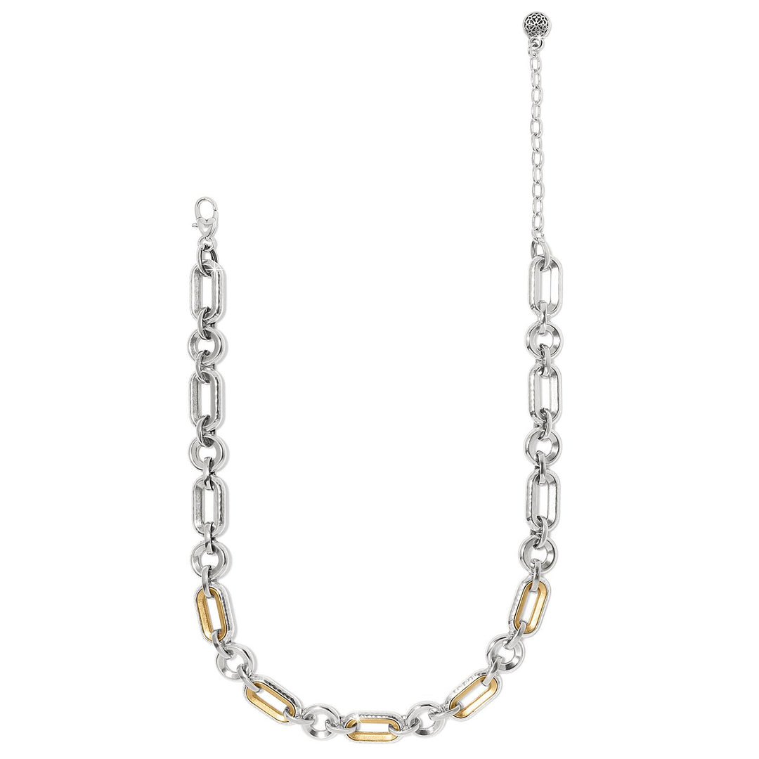 Medici Link Two Tone Necklace from Brighton