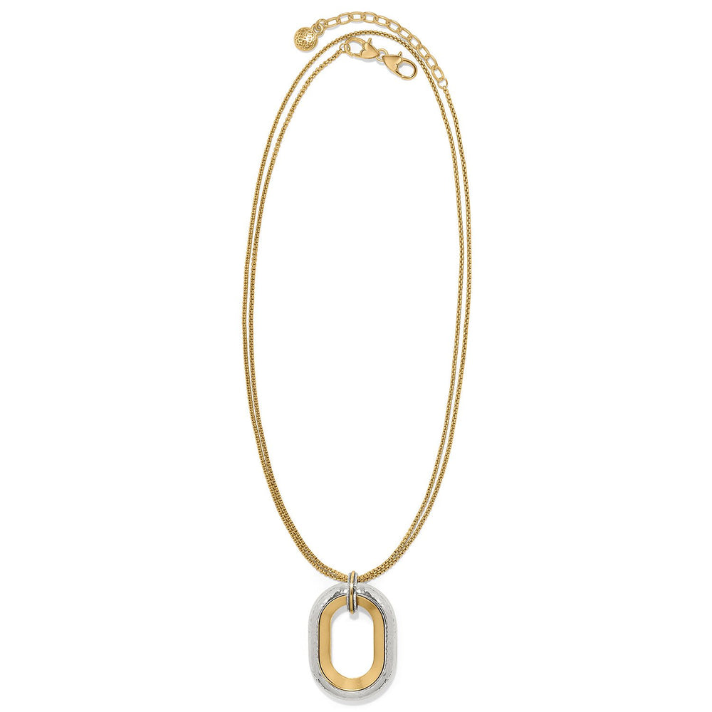 Medici Two Tone Convertible Necklace from Brighton - High Call Outfitters