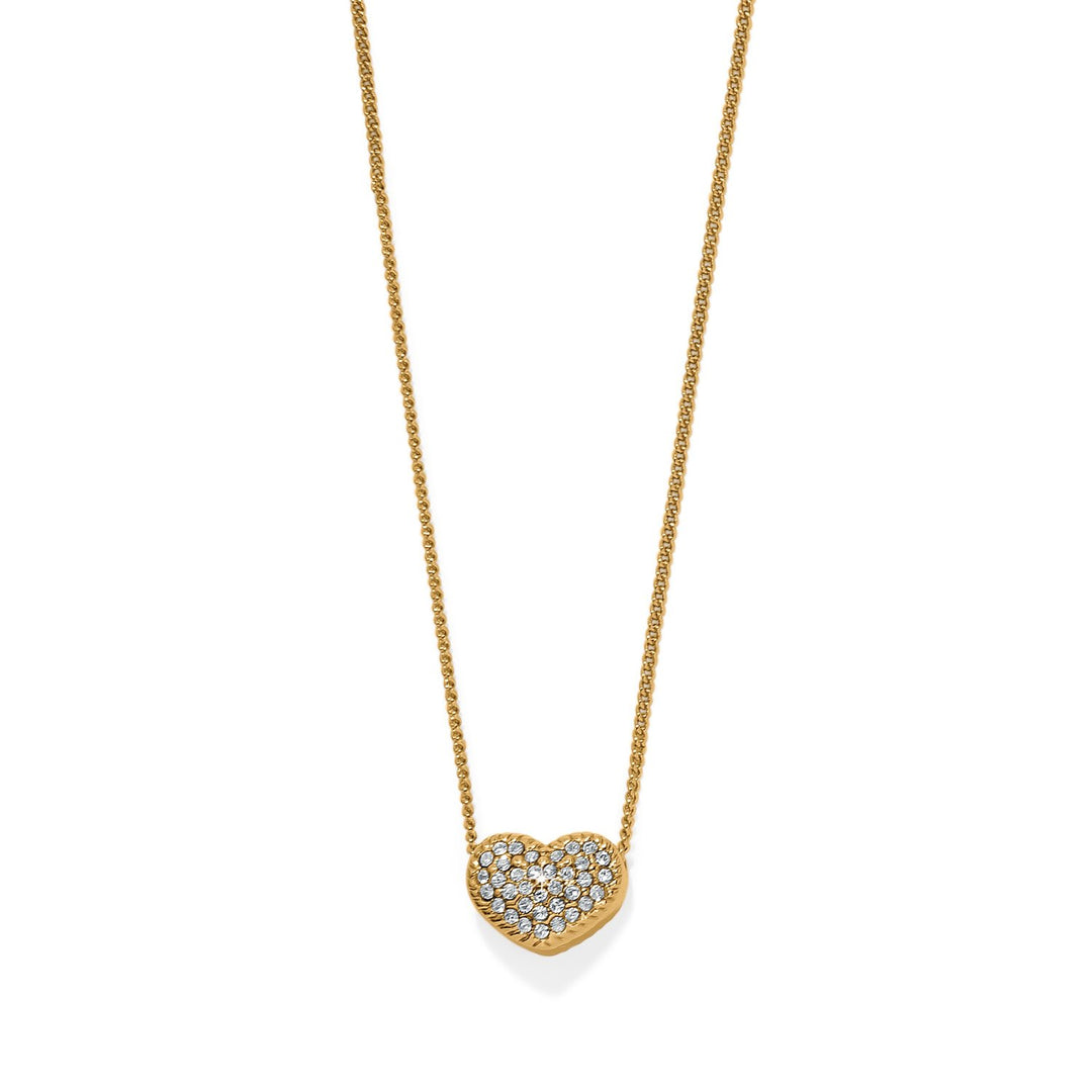 Illumina Celeste Heart Petite Necklace from Brighton - High Call Outfitters