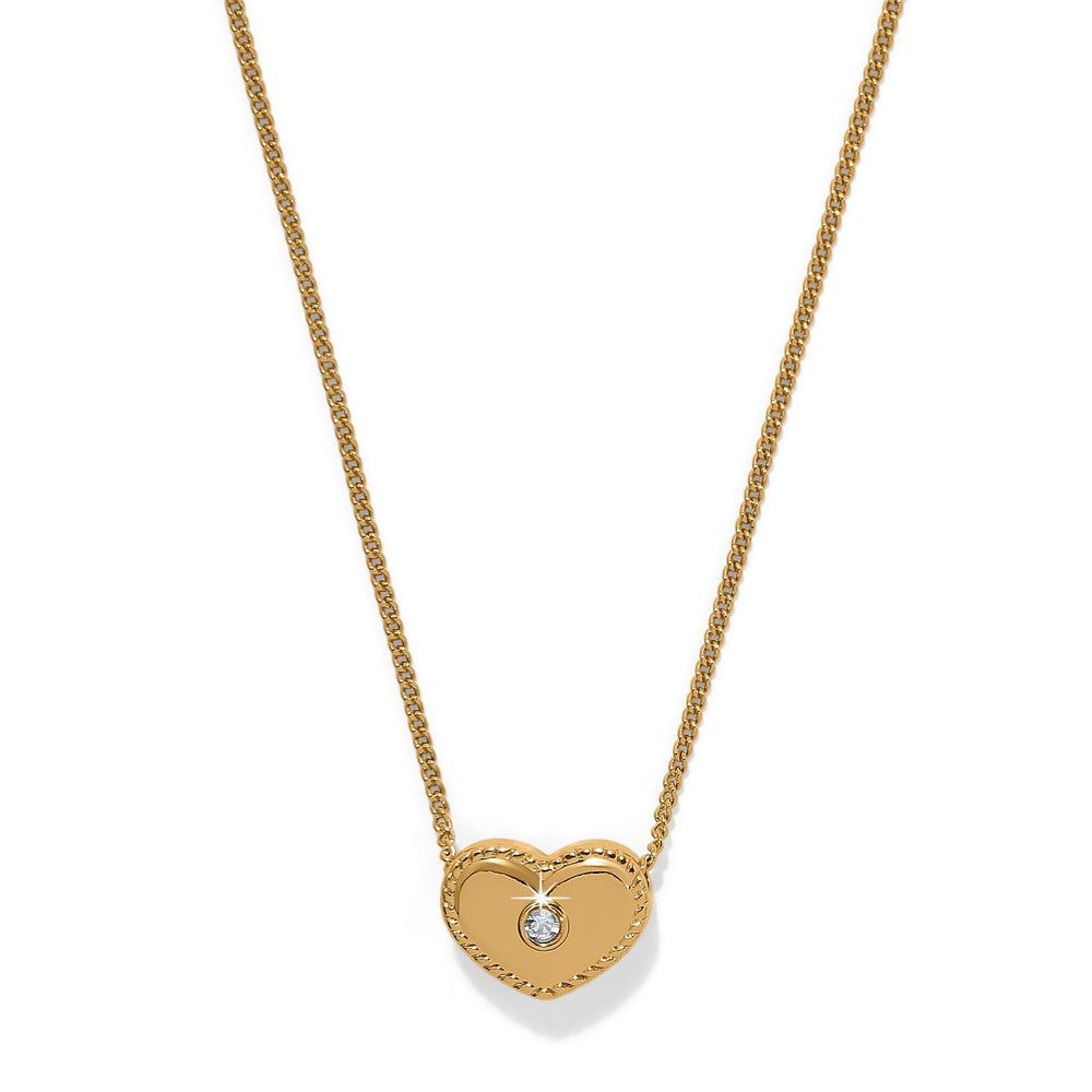 Illumina Celeste Heart Petite Necklace from Brighton - High Call Outfitters