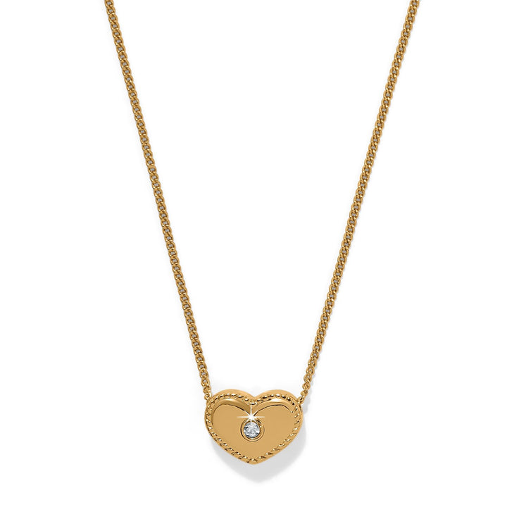 Illumina Celeste Heart Petite Necklace from Brighton - High Call Outfitters