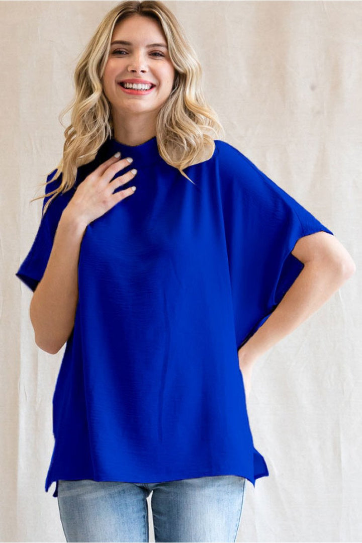 Mock Neck Top