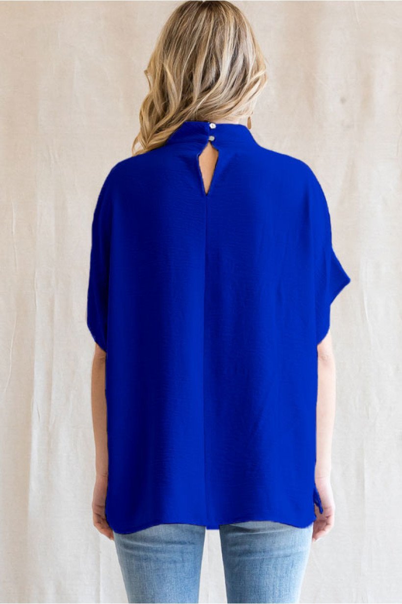 Mock Neck Top - High Call Outfitters