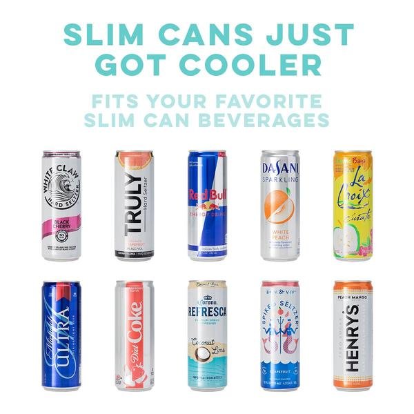 Swig Scout Good Vibrations 12oz Skinny Can Cooler