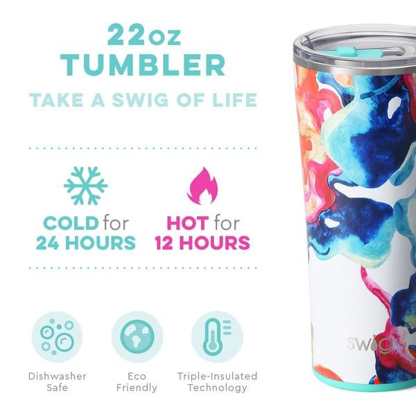 Swig Color Swirl Tumbler 22oz