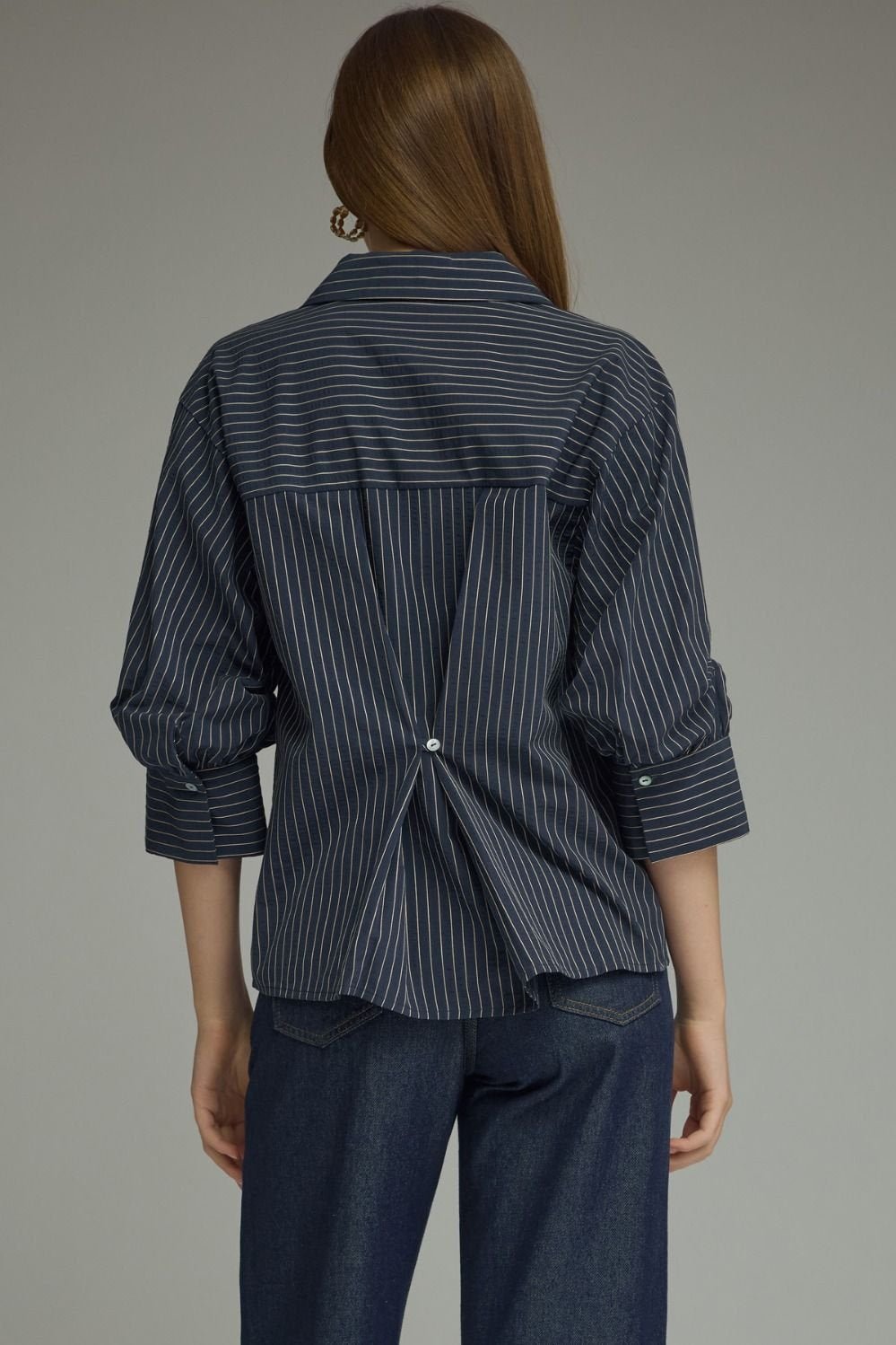 3/4 Sleeve Stripe Top - High Call Outfitters