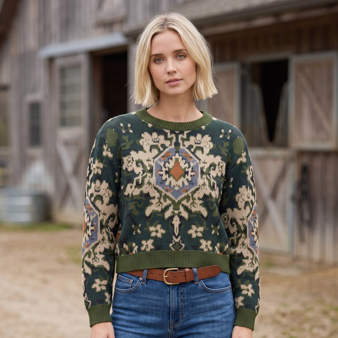 Paper Peint Sweater from Double D Ranch