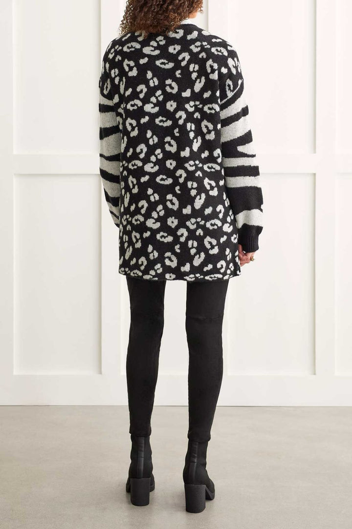 Mixed Animal Print Cardigan from Tribal