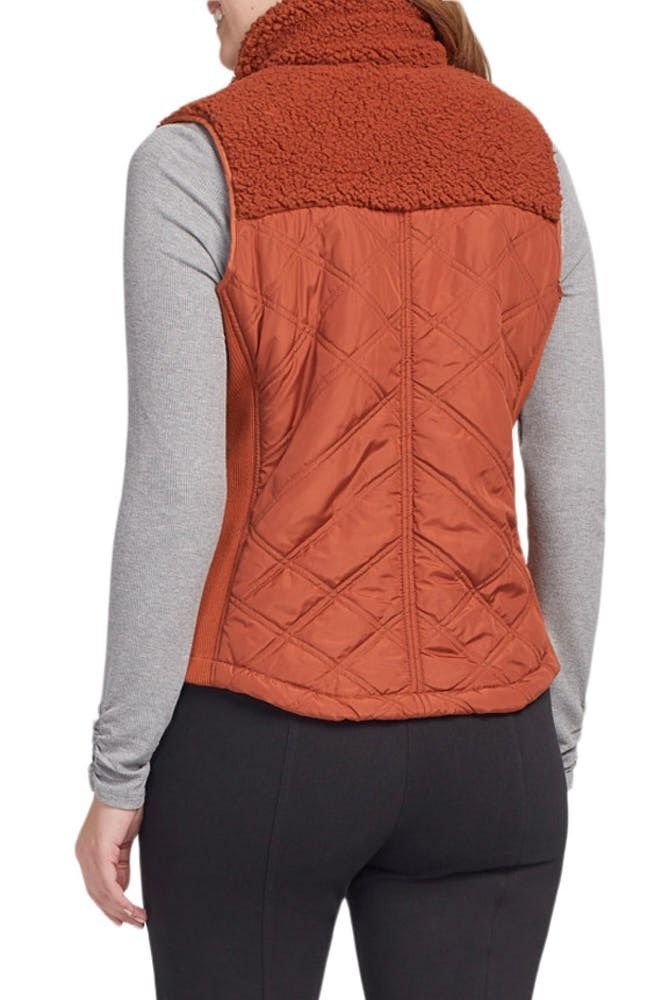 Fleece Yoke Quilted Vest from Tribal - High Call Outfitters