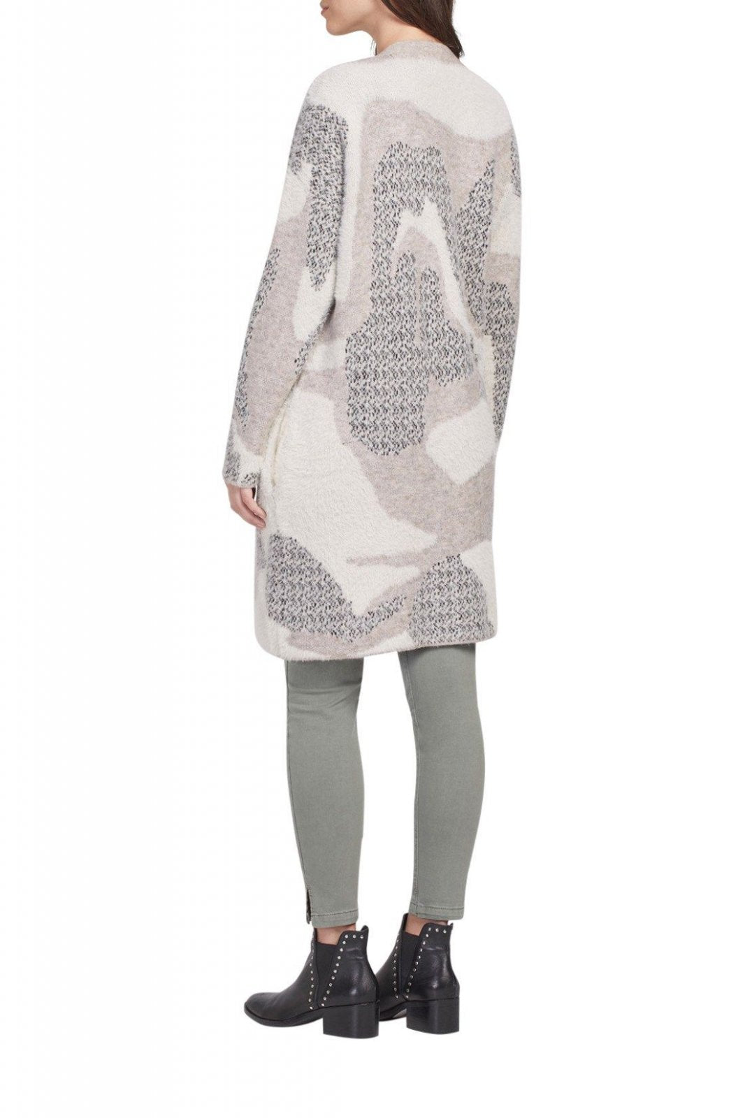 Intarsia Sweater Cardigan from Tribal