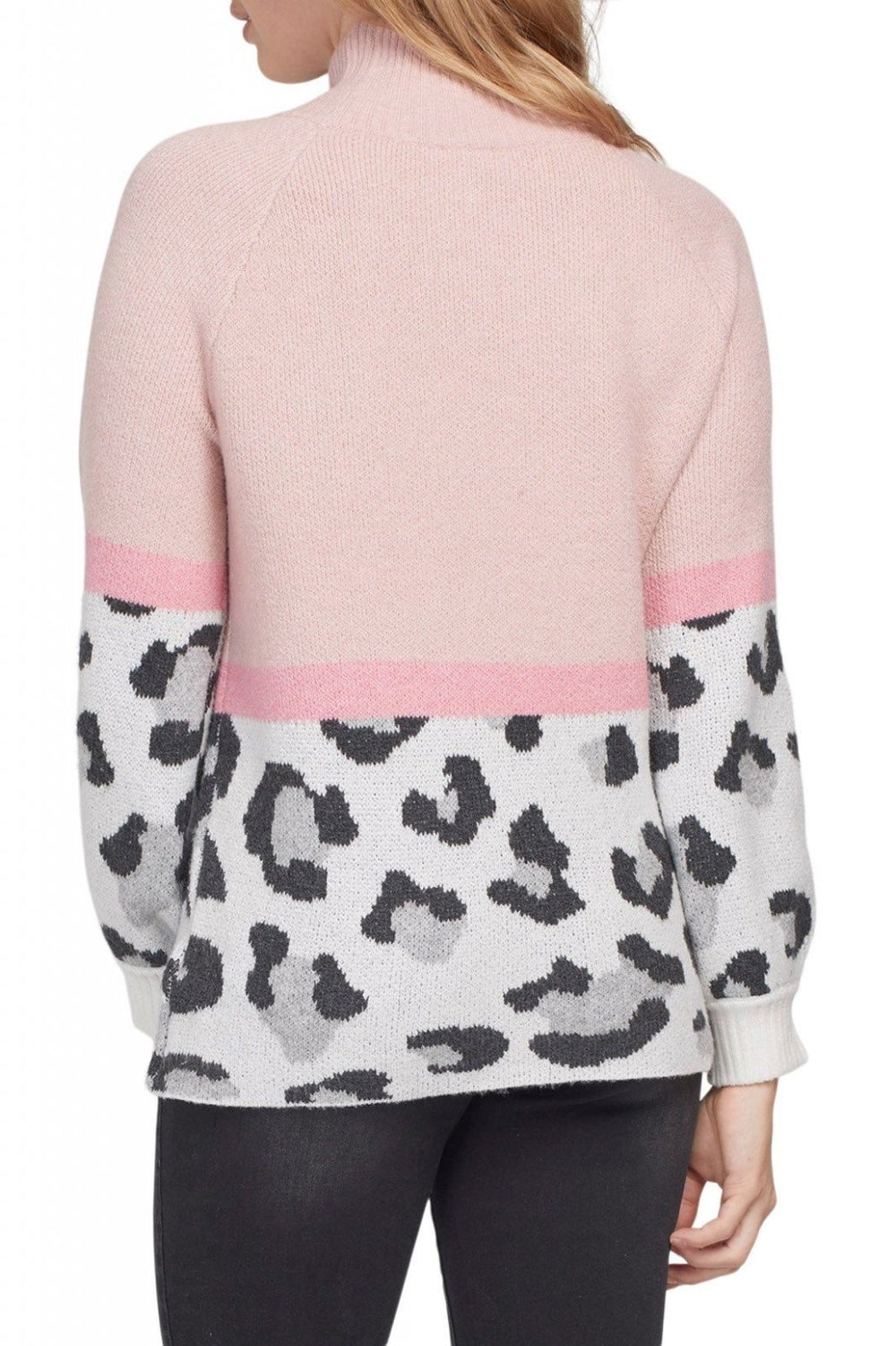 Intarsia Mock Neck Sweater from Tribal - High Call Outfitters