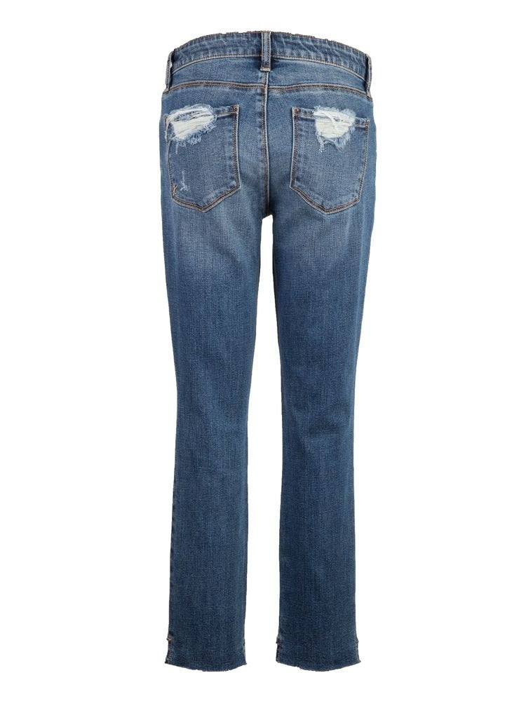 Reese Ankle Straight Leg with Raw Step Hem from Kut from the Kloth