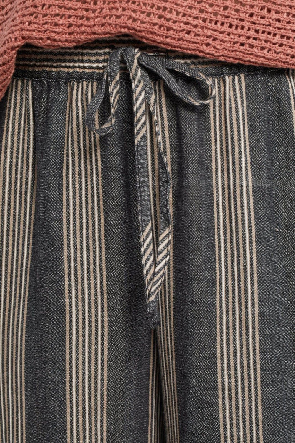 Pull On Stripe Crop from Tribal - High Call Outfitters