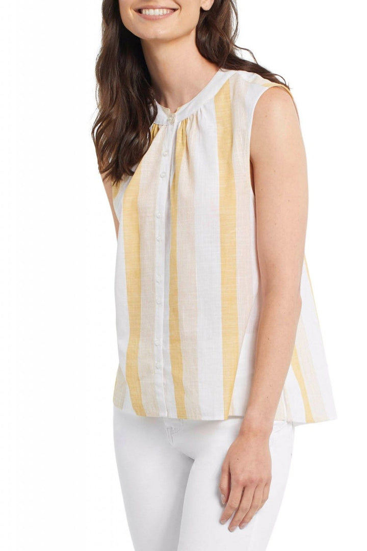Sleeveless Button Front Top from Tribal