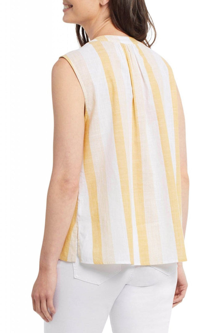 Sleeveless Button Front Top from Tribal