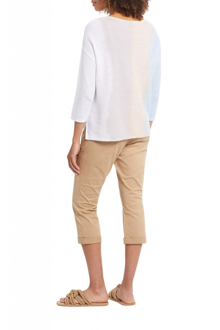 Ombre 3/4 Sleeve Lightweight Sweater from Tribal