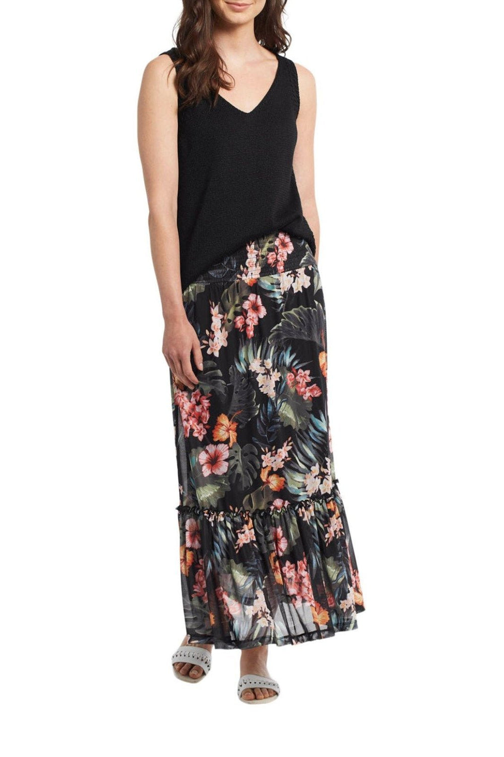 Tropical Print Sundress from Tribal - High Call Outfitters