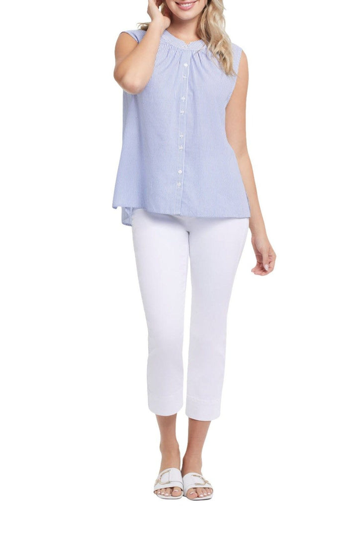 5 Pocket Pull On Kick Flare Capri from Tribal