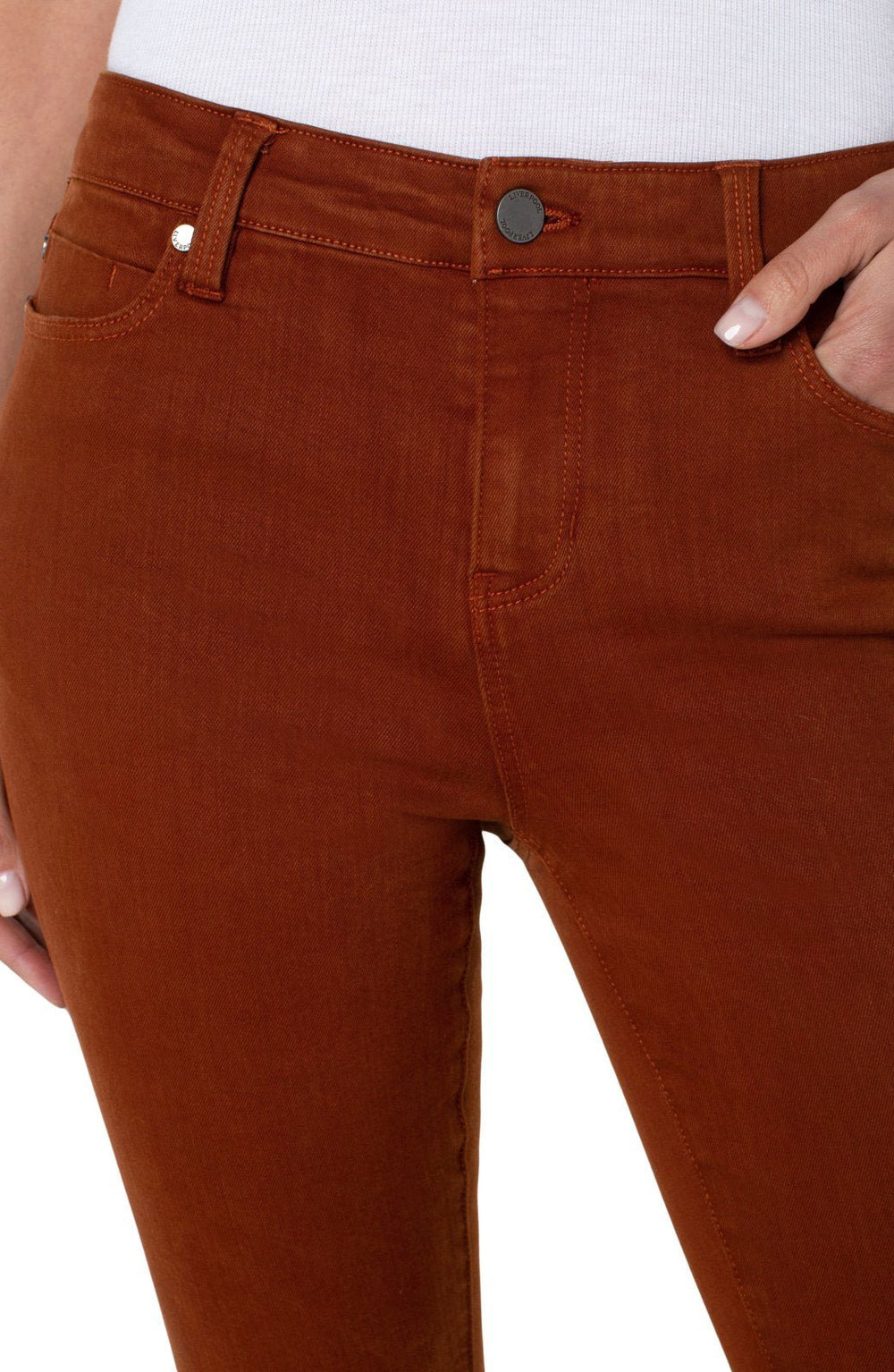 Abby Skinny Ankle Denim from Liverpool - High Call Outfitters