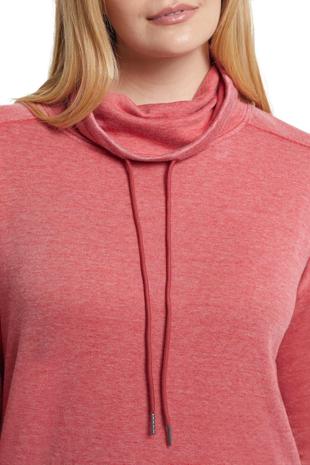 Drawstring Cowl Neck Top from Tribal