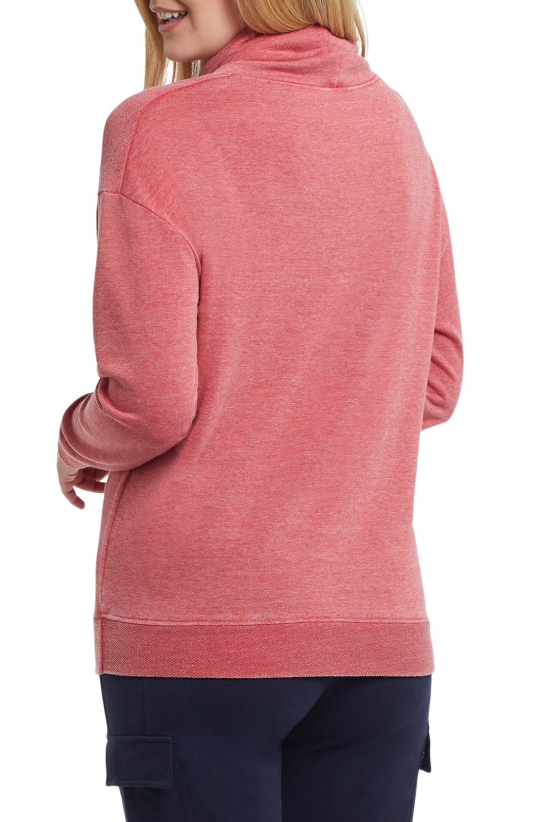 Drawstring Cowl Neck Top from Tribal