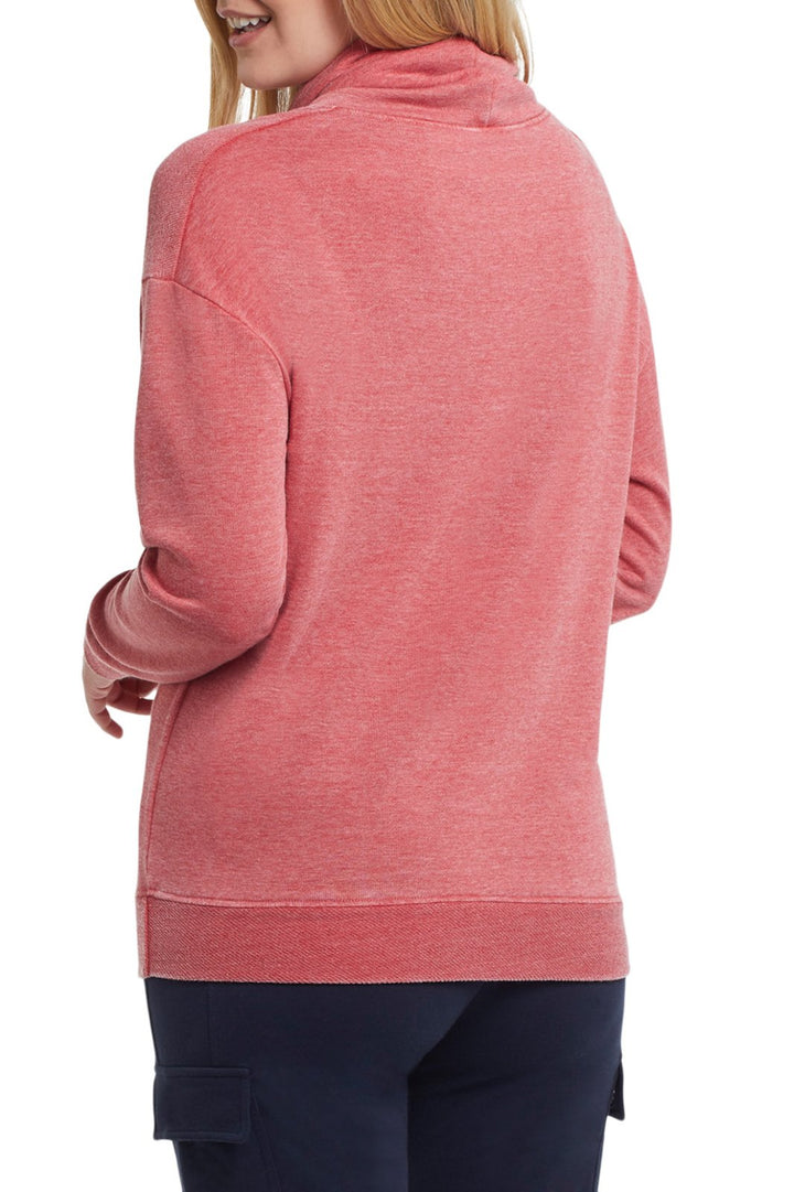 Drawstring Cowl Neck Top from Tribal