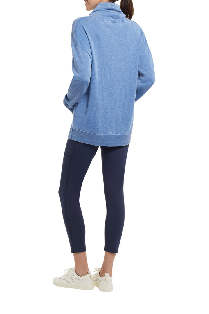 Drawstring Cowl Neck Top from Tribal