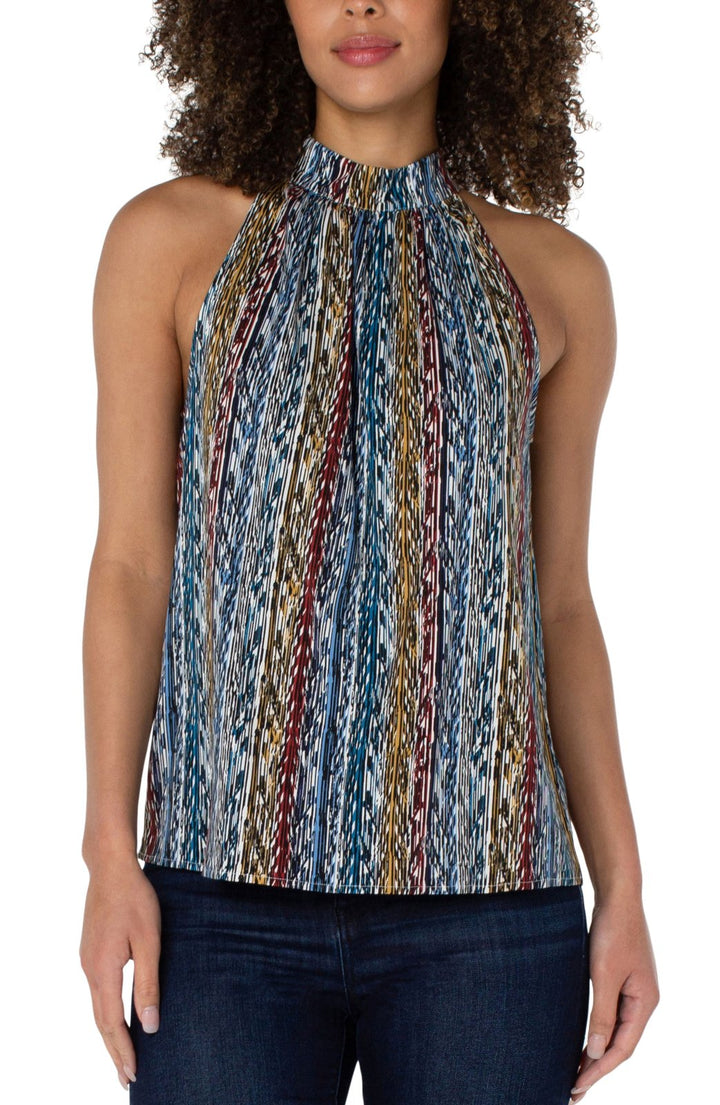 Arrow Ikat Halter Top from Liverpool