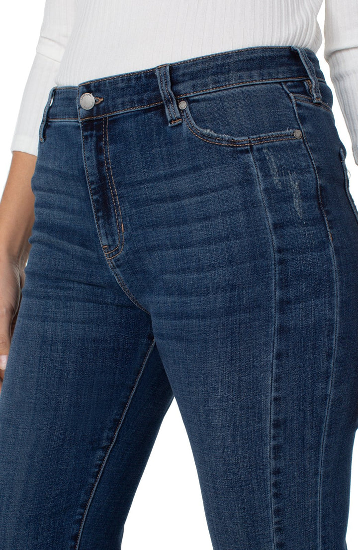 Hannah Seamed Flare Denim from Liverpool