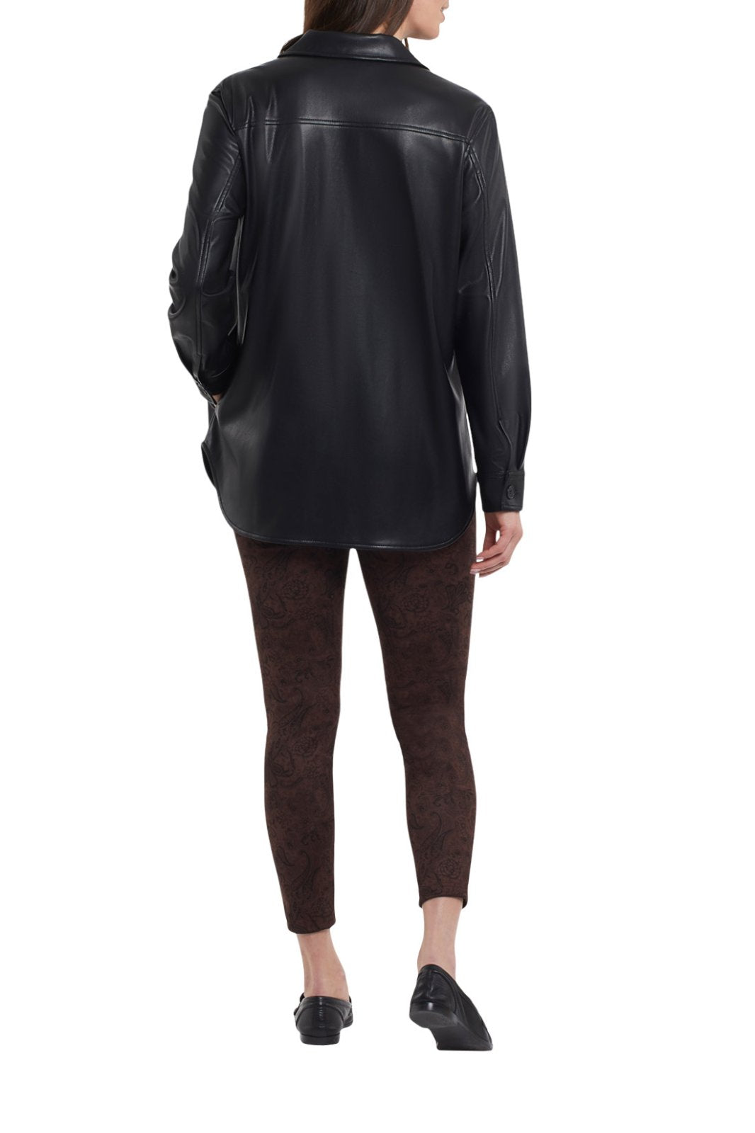 Pleather Shirt Jacket from Tribal