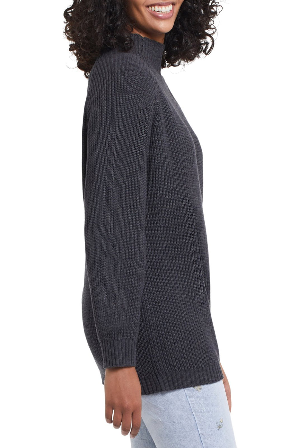 Shaker Knit Long Sleeve Sweater from Tribal - High Call Outfitters