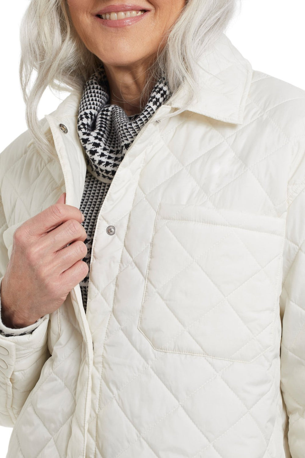 Quilted Shacket from Tribal - High Call Outfitters